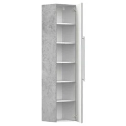 Posseik Badmöbelset Argos Beton Inkl. LED Spiegel Mit Touch-Funktion EEK: F -Wenko Verkäufe 4251461521474 5