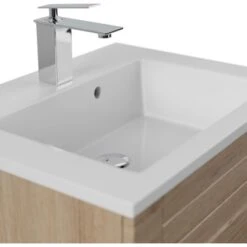 Posseik Badmöbel-Set Apollo H X B X T: 56 Cm X 60 Cm X 46 Cm Eiche Hell -Wenko Verkäufe 4251982604151 4873 5