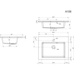 Posseik Badmöbel-Set Apollo H X B X T: 56 Cm X 60 Cm X 46 Cm Eiche Hell -Wenko Verkäufe 4251982604151 4873 6