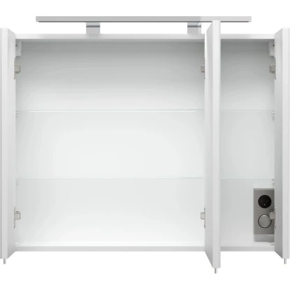 Posseik Badmöbel-Set Piano Weiß Matt 80 Cm 3-teilig 5 Posseik Badmöbel-Set Piano Weiß Matt 80 Cm 3-teilig – Bild 5