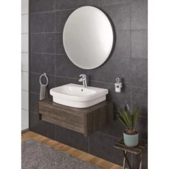 Grohe Aufsatz-Waschbecken Euro Keramik 60 Cm Alpinweiß 6 Grohe Aufsatz-Waschbecken Euro Keramik 60 Cm Alpinweiß -Wenko Verkäufe 428794 4250 02