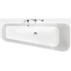 Ottofond Badewannen-Set Pino 155 Cm Links Inkl. Ablaufgarnitur Und Armatur