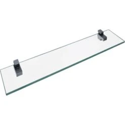 Fackelmann Glasablage 40 Cm Chrom