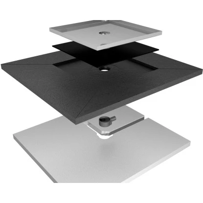 ESS Easy Drain Duschrinne DOT Square 61,5 X 61,5 Cm 2 ESS Easy Drain Duschrinne DOT Square 61,5 X 61,5 Cm – Bild 2