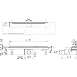 ESS Easy Drain Duschrinne XS Nano Wall Design 120 Cm 9 ESS Easy Drain Duschrinne XS Nano Wall Design 120 Cm -Wenko Verkäufe 4851523 4851739 4851754 tz