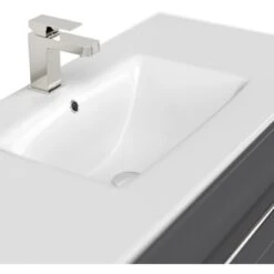 Posseik Waschplatz 100 Cm Homeline Anthrazit 12 Posseik Waschplatz 100 Cm Homeline Anthrazit -Wenko Verkäufe 4873 HOMELINE100000104DE 6