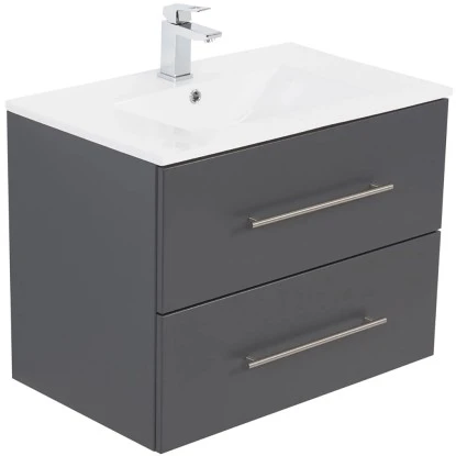 Posseik Waschtisch Homeline 54 Cm X 70 Cm X 46 Cm Anthrazit 1 Posseik Waschtisch Homeline 54 Cm X 70 Cm X 46 Cm Anthrazit