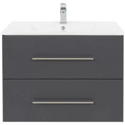 Posseik Waschtisch Homeline 54 Cm X 70 Cm X 46 Cm Anthrazit 9 Posseik Waschtisch Homeline 54 Cm X 70 Cm X 46 Cm Anthrazit -Wenko Verkäufe 4873 HOMELINE70000104DE 3