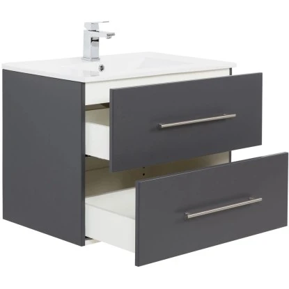 Posseik Waschtisch Homeline 54 Cm X 70 Cm X 46 Cm Anthrazit 5 Posseik Waschtisch Homeline 54 Cm X 70 Cm X 46 Cm Anthrazit – Bild 5