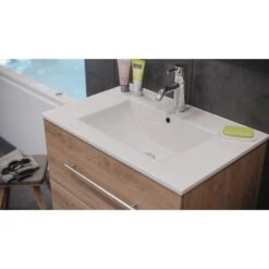 Posseik Waschplatz Homeline 70 Cm Eiche Hell 2-teilig 12 Posseik Waschplatz Homeline 70 Cm Eiche Hell 2-teilig -Wenko Verkäufe 4873 HOMELINE70000214DE 6