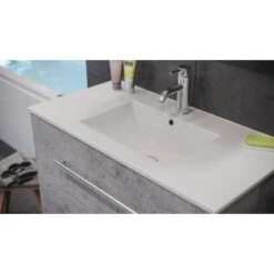 Posseik Waschplatz Homeline 90 Cm Beton 2-teilig -Wenko Verkäufe 4873 HOMELINE90000216DE 6