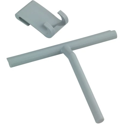 Wenko Badezimmerwischer Mola Silikon Grau 2 Wenko Badezimmerwischer Mola Silikon Grau – Bild 2