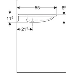 Geberit Waschbecken Publica 60 Cm Weiß Mit Hahnloch Mit Überlauf 7 Geberit Waschbecken Publica 60 Cm Weiß Mit Hahnloch Mit Überlauf -Wenko Verkäufe 516773 4123 das 762292 5