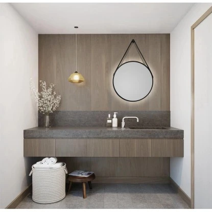 DSK Design LED-Lichtspiegel Rund Silver Barbier Ø 50 Cm Schwarz Matt 6 DSK Design LED-Lichtspiegel Rund Silver Barbier Ø 50 Cm Schwarz Matt – Bild 6