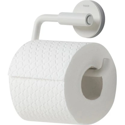 Tiger Toilettenpapierhalter Ohne Deckel Urban Weiß 5 Tiger Toilettenpapierhalter Ohne Deckel Urban Weiß – Bild 5