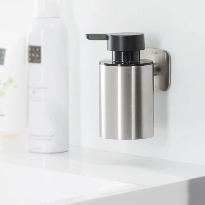 Tiger Seifenspender Zur Wandmontage Colar Edelstahl Gebürstet 2 Tiger Seifenspender Zur Wandmontage Colar Edelstahl Gebürstet – Bild 2