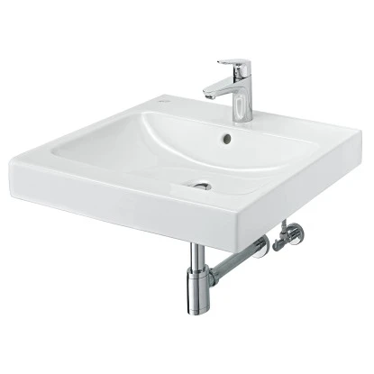 Geberit Keramag Waschbecken ICon 60 Cm Weiß 1 Geberit Keramag Waschbecken ICon 60 Cm Weiß