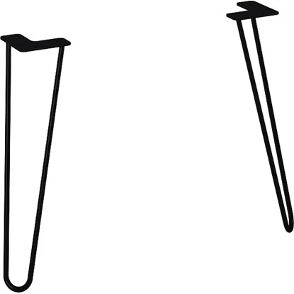 Maximus Füße Hairpin Legs Futuris 2 Stück Schwarz 1 Maximus Füße Hairpin Legs Futuris 2 Stück Schwarz