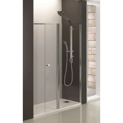 Flügeltür Sanoflex 6 Mm Chrom 140 Cm X 195 Cm 1 Flügeltür Sanoflex 6 Mm Chrom 140 Cm X 195 Cm