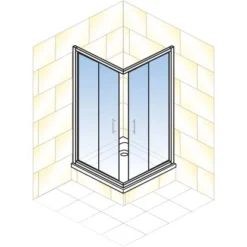 Schulte ExpressPlus Eckeinstieg Sunny Sicherheitsglas Chromoptik 190x80cm 13 Schulte ExpressPlus Eckeinstieg Sunny Sicherheitsglas Chromoptik 190x80cm -Wenko Verkäufe 63451 2053 4060991050411 2