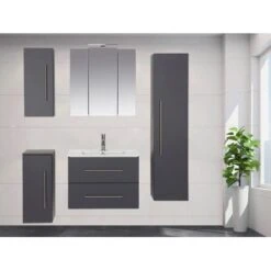 Posseik Waschtisch Homeline 54 Cm X 70 Cm X 46 Cm Anthrazit 13 Posseik Waschtisch Homeline 54 Cm X 70 Cm X 46 Cm Anthrazit -Wenko Verkäufe 6361513 AB