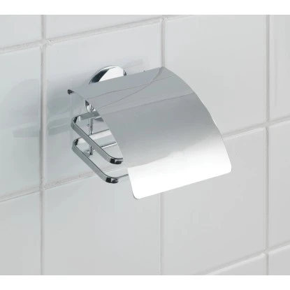 Wenko Turbo-Loc Toilettenpapierhalter Edelstahl Cover 4 Wenko Turbo-Loc Toilettenpapierhalter Edelstahl Cover – Bild 4