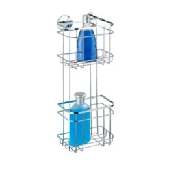 Wenko Turbo-Loc Wandregal 2 Etagen Edelstahl Glänzend -Wenko Verkäufe 655229 1068 picture 3