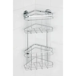 Wenko Turbo-Loc Eckregal 2 Etagen Edelstahl Glänzend 8 Wenko Turbo-Loc Eckregal 2 Etagen Edelstahl Glänzend -Wenko Verkäufe 655230 1068 picture 5