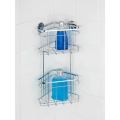 Wenko Turbo-Loc Eckregal 2 Etagen Edelstahl Glänzend 9 Wenko Turbo-Loc Eckregal 2 Etagen Edelstahl Glänzend -Wenko Verkäufe 655230 1068 picture 6