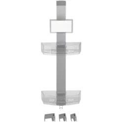 Wenko Duschcaddy Premium Mit Anti-Beschlagspiegel