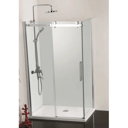 Sanotechnik Eckdusche Elegance Mit Schiebetür 195 Cm X 140 Cm X 90 Cm 1 Sanotechnik Eckdusche Elegance Mit Schiebetür 195 Cm X 140 Cm X 90 Cm