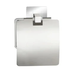 Wenko Turbo-Loc Edelstahl Toilettenpapierhalter Mit Deckel Quadro 13 X 16.5 X 3. -Wenko Verkäufe 67448 sb freisteller de 03
