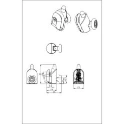 Einzelrolle Für Duschkabinen 4er-Set 6 Mm Glasstärke 7 Einzelrolle Für Duschkabinen 4er-Set 6 Mm Glasstärke -Wenko Verkäufe 702419 4633 2