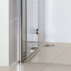 Breuer Eckeinstieg DrehfalttürElana Komfort Chrom Klarglas 80 X 80 Cm -Wenko Verkäufe 70 ElanaKomfort anklappbar