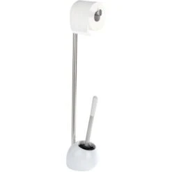 Wenko Keramik Stand WC-Garnitur Polaris Weiß