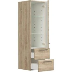 Posseik Badmöbel-Set Homeline 100 Cm Eiche Hell5-teilig 19 Posseik Badmöbel-Set Homeline 100 Cm Eiche Hell5-teilig -Wenko Verkäufe 73 AVERSASET1005000214DE 8