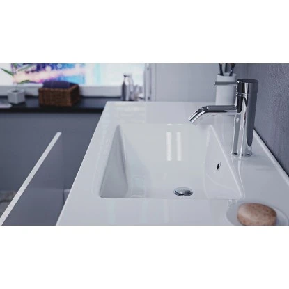 Posseik Badmöbel-Set Pro 100 Cm Weiß Hochglanz 4-teilig 7 Posseik Badmöbel-Set Pro 100 Cm Weiß Hochglanz 4-teilig – Bild 7