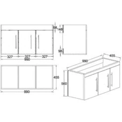 Posseik Badmöbel-Set Teramo 100 Cm Eiche Hell Seidenglanz 4-teilig 24 Posseik Badmöbel-Set Teramo 100 Cm Eiche Hell Seidenglanz 4-teilig -Wenko Verkäufe 73 TERAMOSET1004000214DE 7