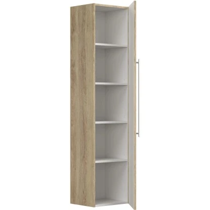 Posseik Badmöbel-Set Teramo 100 Cm Eiche Hell Seidenglanz5-teilig 9 Posseik Badmöbel-Set Teramo 100 Cm Eiche Hell Seidenglanz5-teilig – Bild 9