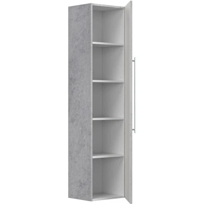 Posseik Badmöbel-Set Teramo 100 Cm Beton 6-teilig 9 Posseik Badmöbel-Set Teramo 100 Cm Beton 6-teilig – Bild 9