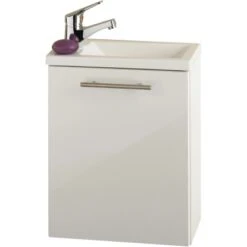 Posseik Badmöbel-Set Alexo Weiß 2-teilig -Wenko Verkäufe 748698 1497 1