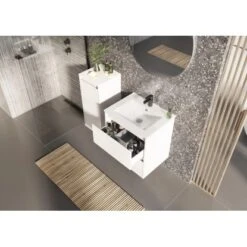 Maximus Waschbeckenunterschrank Sisi Weiß Matt 60 Cm -Wenko Verkäufe 758124 4807 4