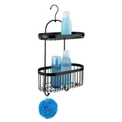 Wenko Bad-Caddy Classic Plus Black Stahl 26,5 X 47 X 12,5 Cm Schwarz -Wenko Verkäufe 76952 sb freisteller de 04