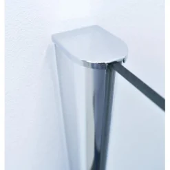 Sanotechnik Duschwand Grande Inkl. Drehtür 117x195 Cm Klarglas -Wenko Verkäufe 776339 4633 4