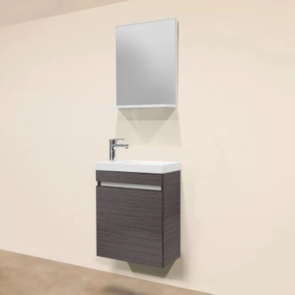 Sanotechnik Badmöbel-Set 48 Cm Nora Anthrazit 1 Sanotechnik Badmöbel-Set 48 Cm Nora Anthrazit