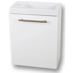 Sanotechnik Waschtisch Fantasy 40 Cm Weiß Mit Softclose-System