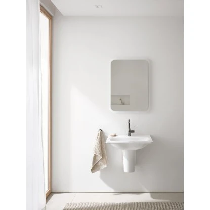 Grohe Halbsäule Essence Alpinweiß 2 Grohe Halbsäule Essence Alpinweiß – Bild 2