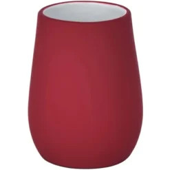 Wenko Zahnputzbecher Sydney Keramik Rot