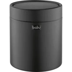 Baliv Kosmetikeimer Industrial 1,25 L Metall Schwarz