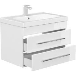 Posseik Waschplatz 75 Cm Joy Weiß -Wenko Verkäufe 80021 4873 JOY75000101DE 4